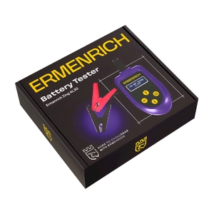 Тестер аккумуляторный Ermenrich Zing AL30, фиолетовый, фото 6