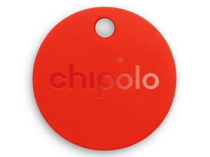Умный брелок Chipolo PLUS с увеличенной громкостью и влагозащищенный, красный, фото 1