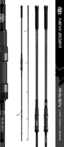 Удилище карповое ZMX 24 RAVEN 13 ft / 3.75 lb, фото 3