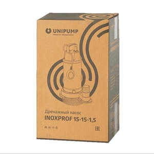 Насос UNIPUMP INOXPROF 6-16-0,75, фото 3