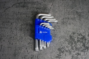 Набор накидных ключей и Torx L-образных МАСТАК ложемент, 18 предметов 5-23118, фото 7