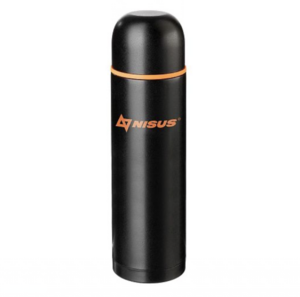 Термос 026 1200ML черный (дополн.пласт.чашка) (NA.TM-026) Nisus, фото 1