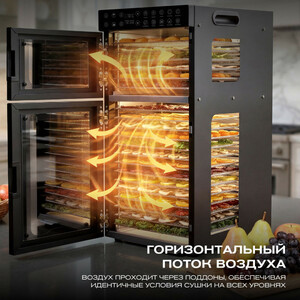 Дегидратор Meyvel MDH20-1S2 (Чёрный), фото 19