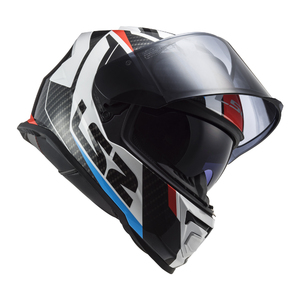 Мотошлем LS2 FF800 STORM II RACER (красно-синий, глянцевый, RED BLUE, M), фото 5