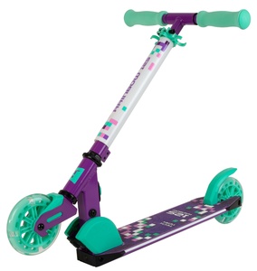 Самокат Tech Team Rainbow 125 purple/celadon, фото 4