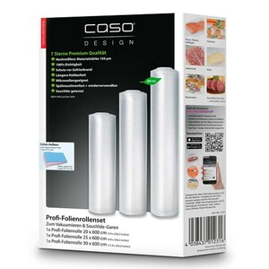 Рулоны вакуумные CASO 7 Sterne 20/25/30*600, 150мкм, 3шт, фото 1