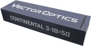 Оптический прицел Vector Optics Continental 3-18x50, сетка MOA, 30 мм, азотозаполненный, с подсветкой (SCOL-X21P), фото 13