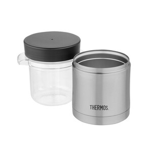 Термос THERMOS TS-3200 SS для еды с ланч-боксом 0.355л (стальной), фото 3