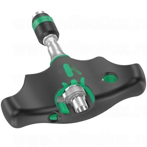 Отвёртка-битодержатель WERA с Т-образной рукояткой, с патроном Rapidaptor, с трещоткой, 1/4" x 45  мм 416 RA, фото 4