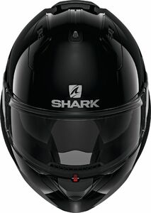 Шлем SHARK EVO ES BLANK Black Glossy XS, фото 2