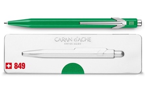 Carandache Office 849 Pop Line - Metallic Green, шариковая ручка, M, фото 13