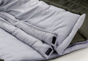Мешок спальный Naturehike U350, (190х30)х75 см, (левый) (ТК: +1C), коричневый NH20MSD07-GU350-L, фото 2