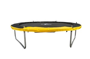 Батут каркасный Tech Team KENGA PRO 10FT черный-желтый / black-yellow, фото 16