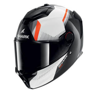 Шлем Shark SPARTAN GT PRO DOKHTA CARBON Black/White/Orange (XL)