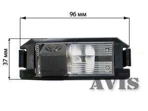 CMOS штатная камера заднего вида AVEL AVS312CPR для KIA GENESIS COUPE (2012-...) / PICANTO / SOUL (#026), фото 2