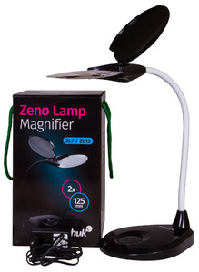 Лупа-лампа Levenhuk Zeno Lamp ZL7, черная, фото 2