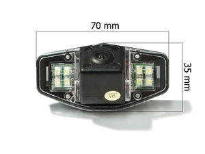 CMOS ИК штатная камера заднего вида AVEL Electronics AVS315CPR (#018) для Honda Accord VII (2002-2008) / Accord VIII (2008-2012) / Civic 4D VIII (2006-2012), фото 2