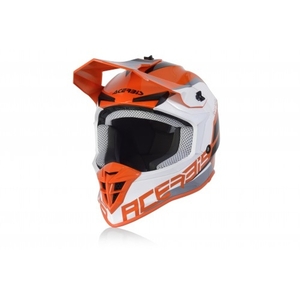 Шлем Acerbis LINEAR Orange/White XS