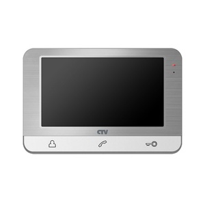 Монитор видеодомофона серебристый CTV-M1703, фото 1