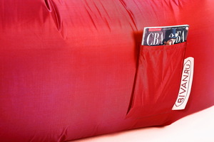 Надувной диван БИВАН Классический, цвет красный, фото 5