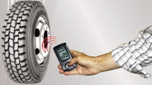 Система контроля давления и температуры в шинах для грузовиков ParkMaster TPMS 4-09 (6 внутренних датчиков, дисплей), фото 4