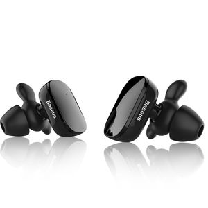 Наушники Baseus Encok W02 Truly Wireless headset Black, фото 1