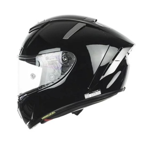 Мотошлем X-Spirit III PLAIN SHOEI (черный глянец, Black, S)