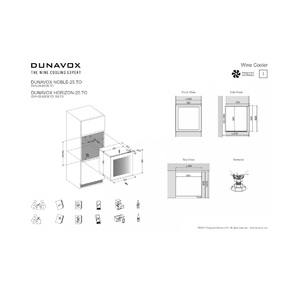 Винный шкаф Dunavox DVN-25.65DB.TO, фото 8