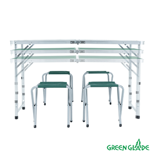 Набор мебели для пикника Green Glade M790-3 (зелёный), фото 12
