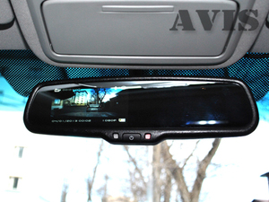 Зеркало заднего вида со встроенным видеорегистратором и автозатемнением монитора AVEL AVS0488DVR, фото 11
