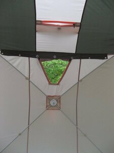 Палатка рыбака Митек Омуль-Куб 2 (хаки/бежевый), фото 8