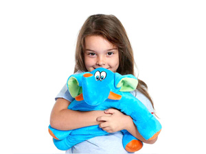Подушка-игрушка детская Travel Blue Trunky the Elephant Travel Pillow Cлон (289), фото 3