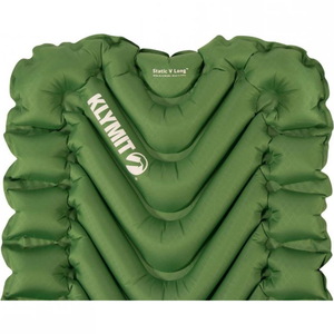 Надувной коврик KLYMIT Static V pad Green, зеленый, фото 4