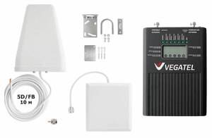 Пятидиапазоннный комплект VEGATEL VT2-5B kit (2G,3G,4G), фото 1