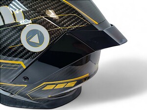 Шлем AiM RH365 Carbon KAIQI GOLDEN M, фото 10