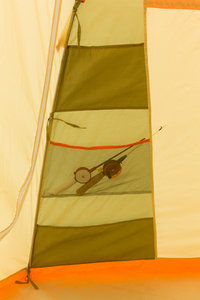 Палатка для зимней рыбалки Митек Нельма-1 (оранжевый-бежевый/хаки), фото 7