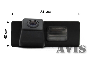 CCD штатная камера заднего вида AVEL AVS321CPR для CADILLAC CTS II / SRX II (#010), фото 2