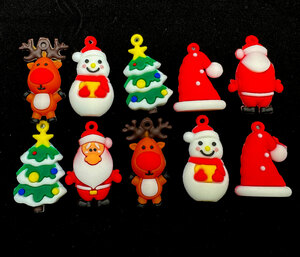 Светодиодная LED-гирлянда занавес ЛАМПОВА "Рождественская ель" (LJL-18-USB-RGB110-3-tree), фото 6