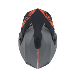 Мотошлем кроссовый Acerbis Linear 22-06 матовый Grey XL, фото 6