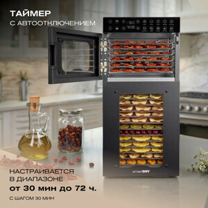 Дегидратор Meyvel MDH20-1S2 (Чёрный), фото 20