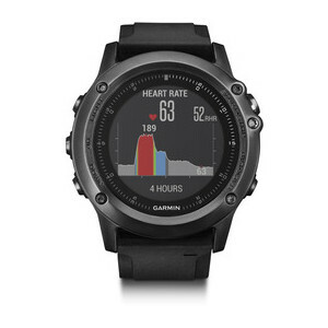 Garmin Fenix 3 HR Sapphire Slate Gray with Stainless Steel band
