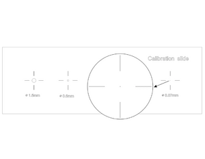 Слайд калибровочный MAGUS CS5 (XY0,01/0,07/0,15/0,6/1,5), фото 4
