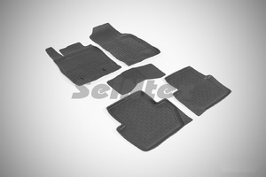 Резиновые коврики с высоким бортом Seintex для Ford Ecosport 2014-2017