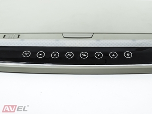 Потолочный монитор 15,6" со встроенным Full HD медиаплеером AVS1507MPP (серый), фото 2