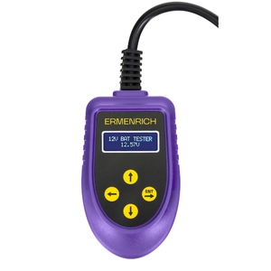 Тестер аккумуляторный Ermenrich Zing AL30, фиолетовый, фото 3