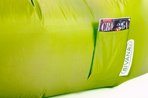 Надувной диван БИВАН Классический, цвет лимонный, фото 5