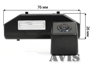 CMOS штатная камера заднего вида AVEL AVS312CPR для MAZDA 6 (GH) SEDAN (2007-2012) (#047), фото 2