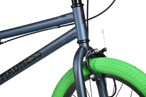 Велосипед Stark'22 Madness BMX 1 темно-синий/черный/зеленый, фото 3