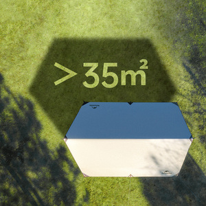 Тент Naturehike Cloud Skies Tarp C2350WS010 150D 500*380 см песочный, 6927595796498, фото 2