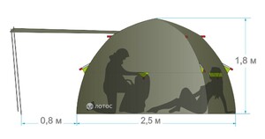 Палатка Лотос 3 Саммер (модель 2019), фото 14